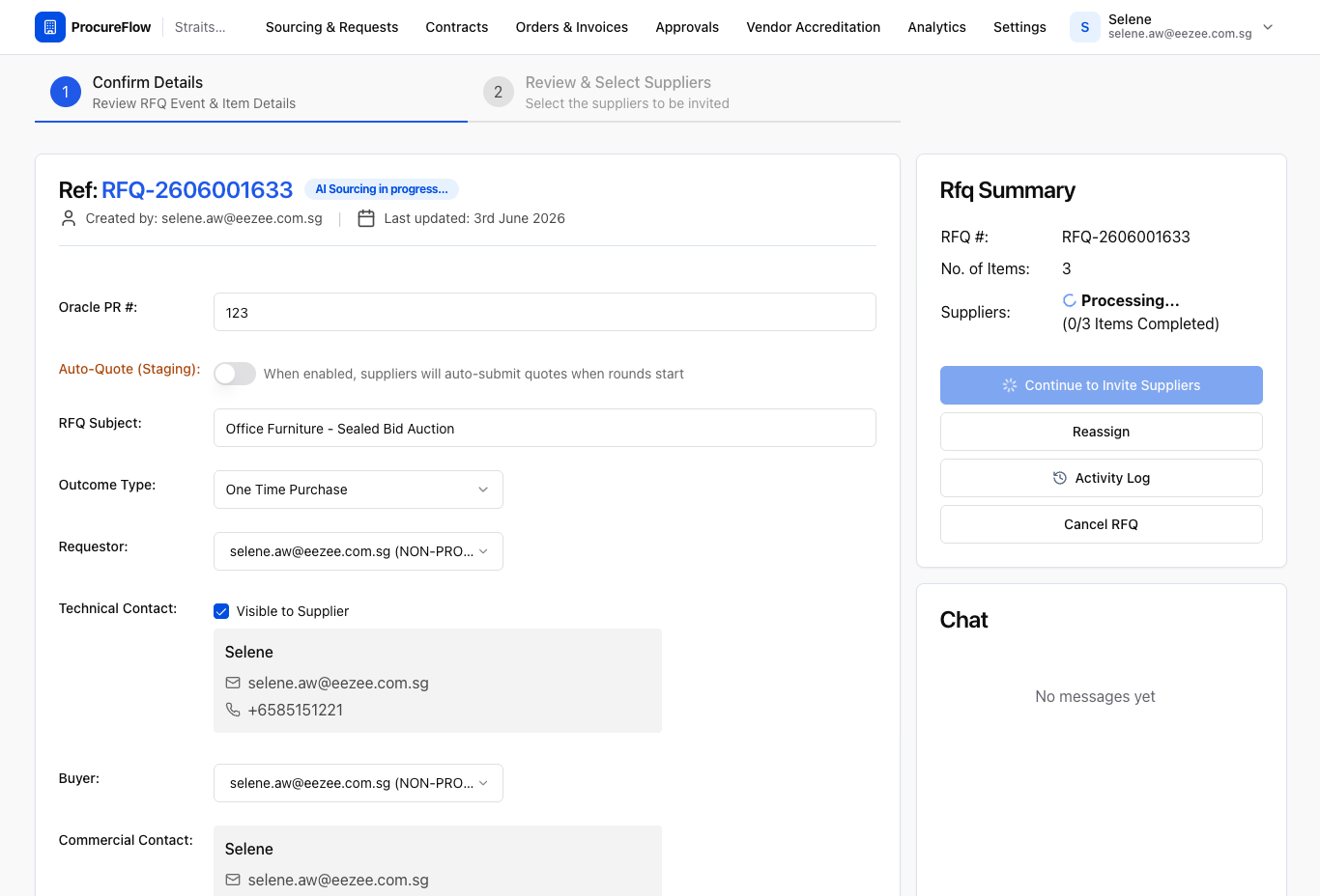 Step 4 – Step 1 – Confirm Details