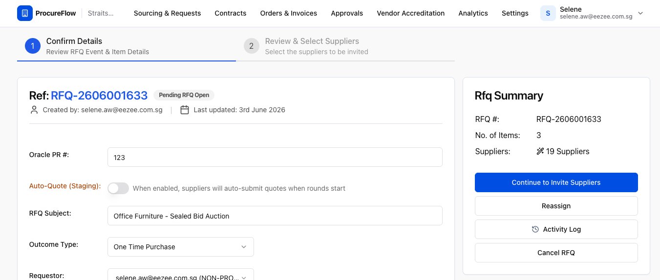 Step 8 – AI Sourcing Complete