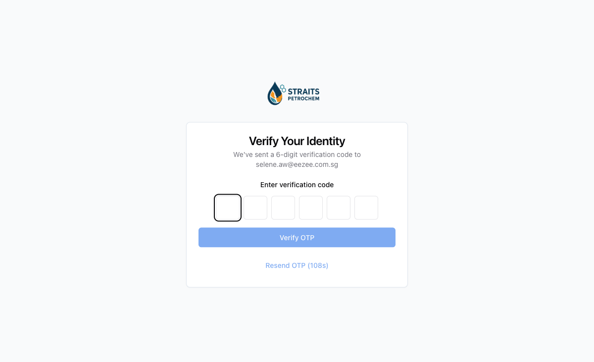 Step 2 – OTP Verification